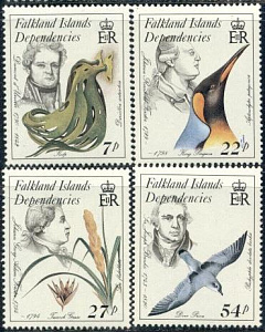 Фалкленды Депенденс, 1985, Флора, Фауна, 4 марки